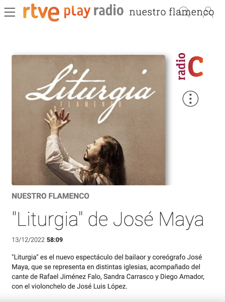 podcast liturgia nuestro flamenco jose maya liturgia