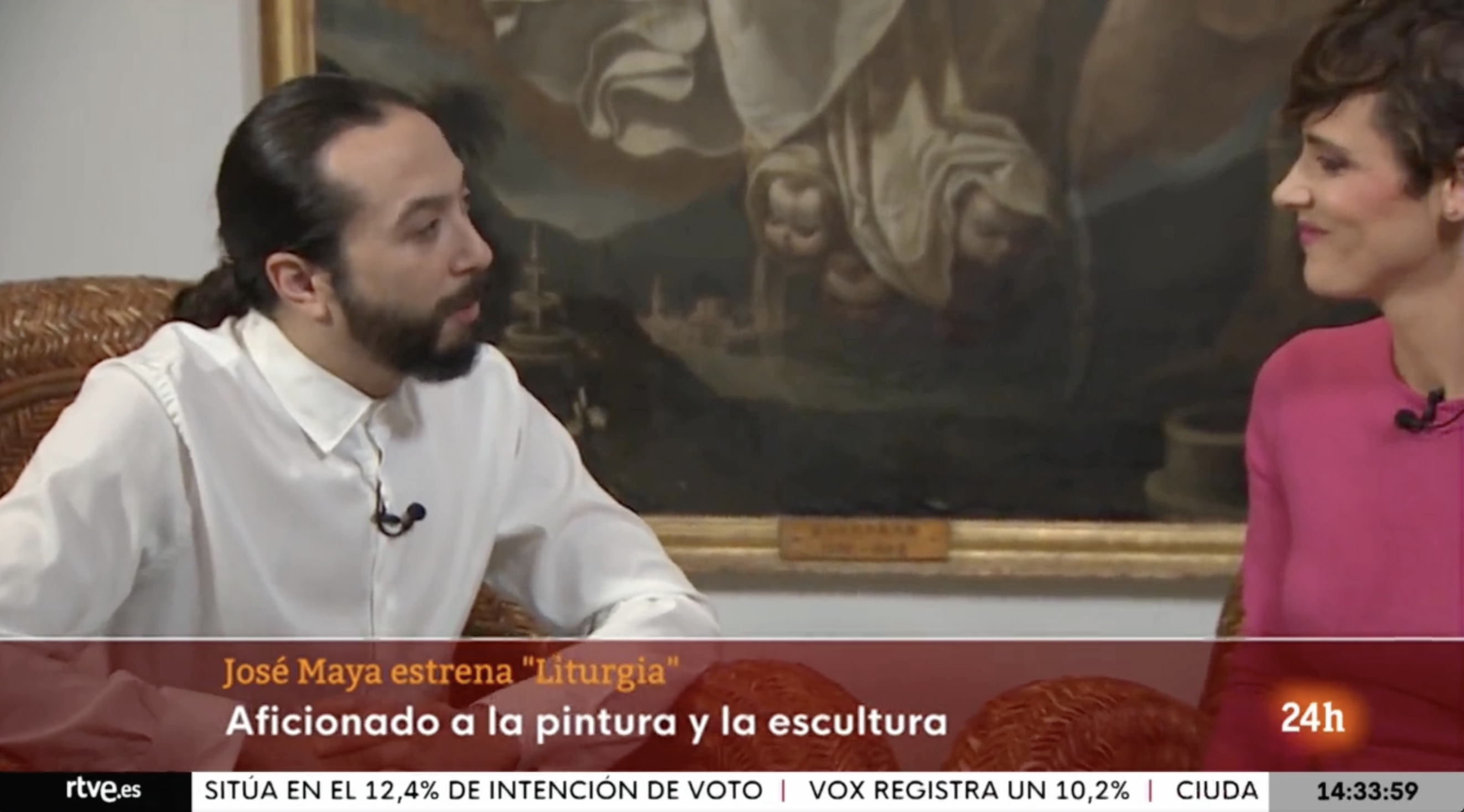 RTVE internacional 24h - Noticias jose maya liturgia